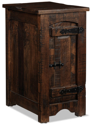 Mezcal Chairside Table - Walnut