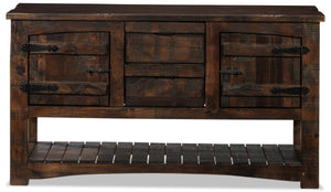 Mezcal Sofa Table - Walnut