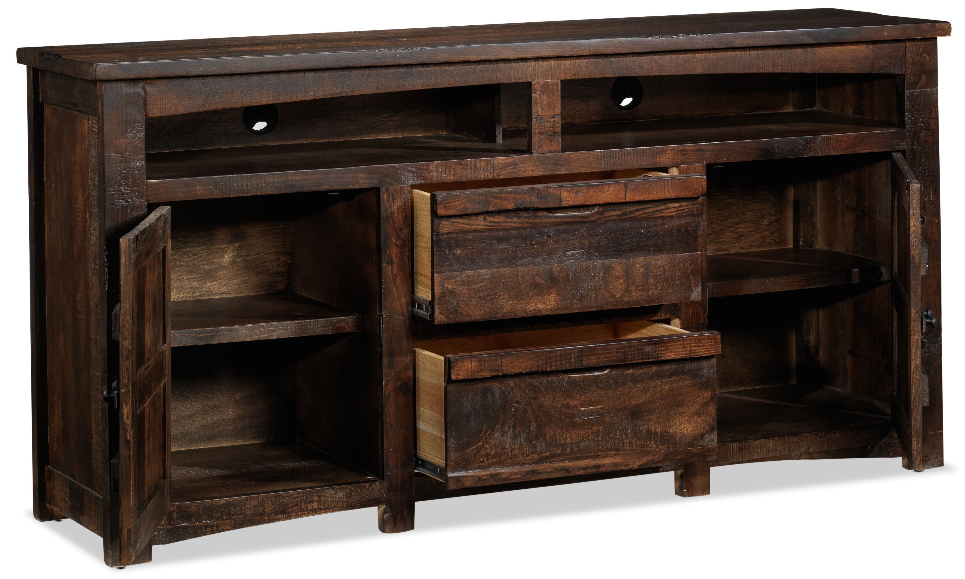Mezcal 70'' TV Credenza - Walnut