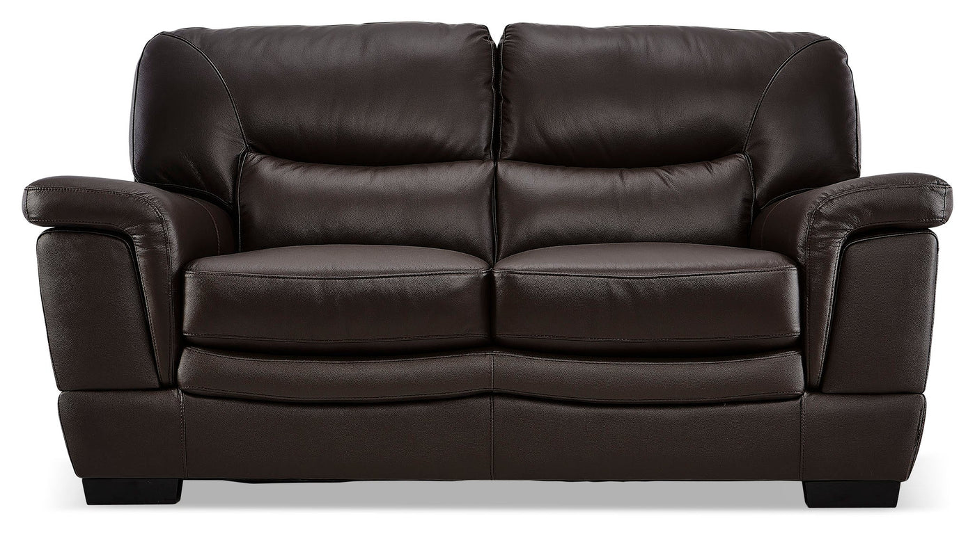 Lenny Loveseat - Brown