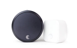 August Smart Lock Pro + Connect (Dark Grey) - AUG-SL03-C02-G03