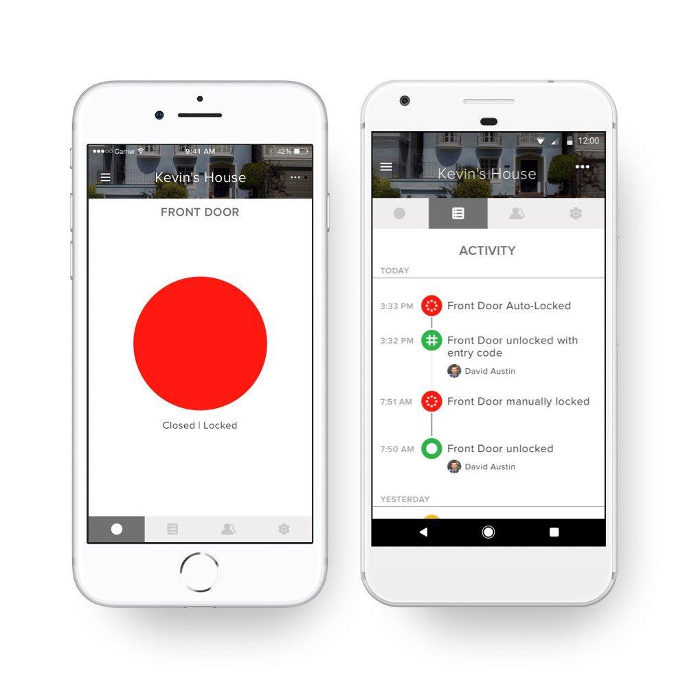 August Smart Lock Pro + Connect (Dark Grey) - AUG-SL03-C02-G03