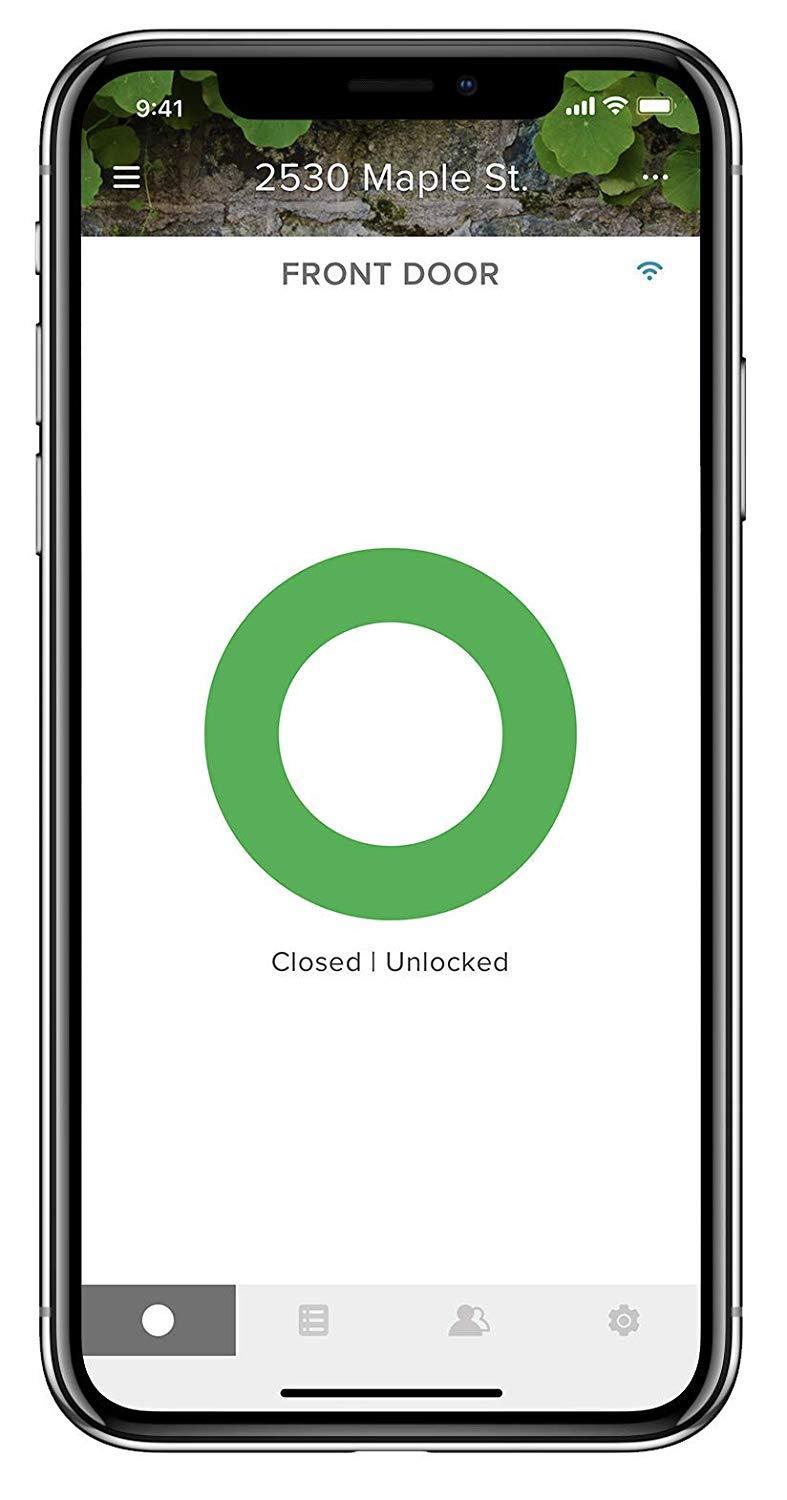 August Smart Lock + Connect (Satin Nickel) - AUG-SL04-C03-N04-C
