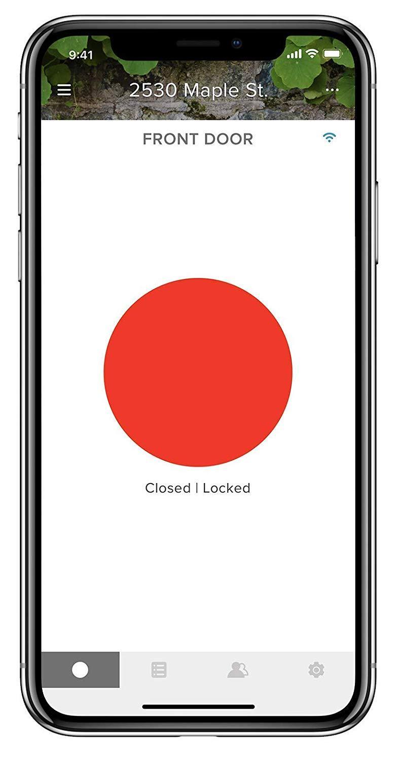 August Smart Lock + Connect (Satin Nickel) - AUG-SL04-C03-N04-C