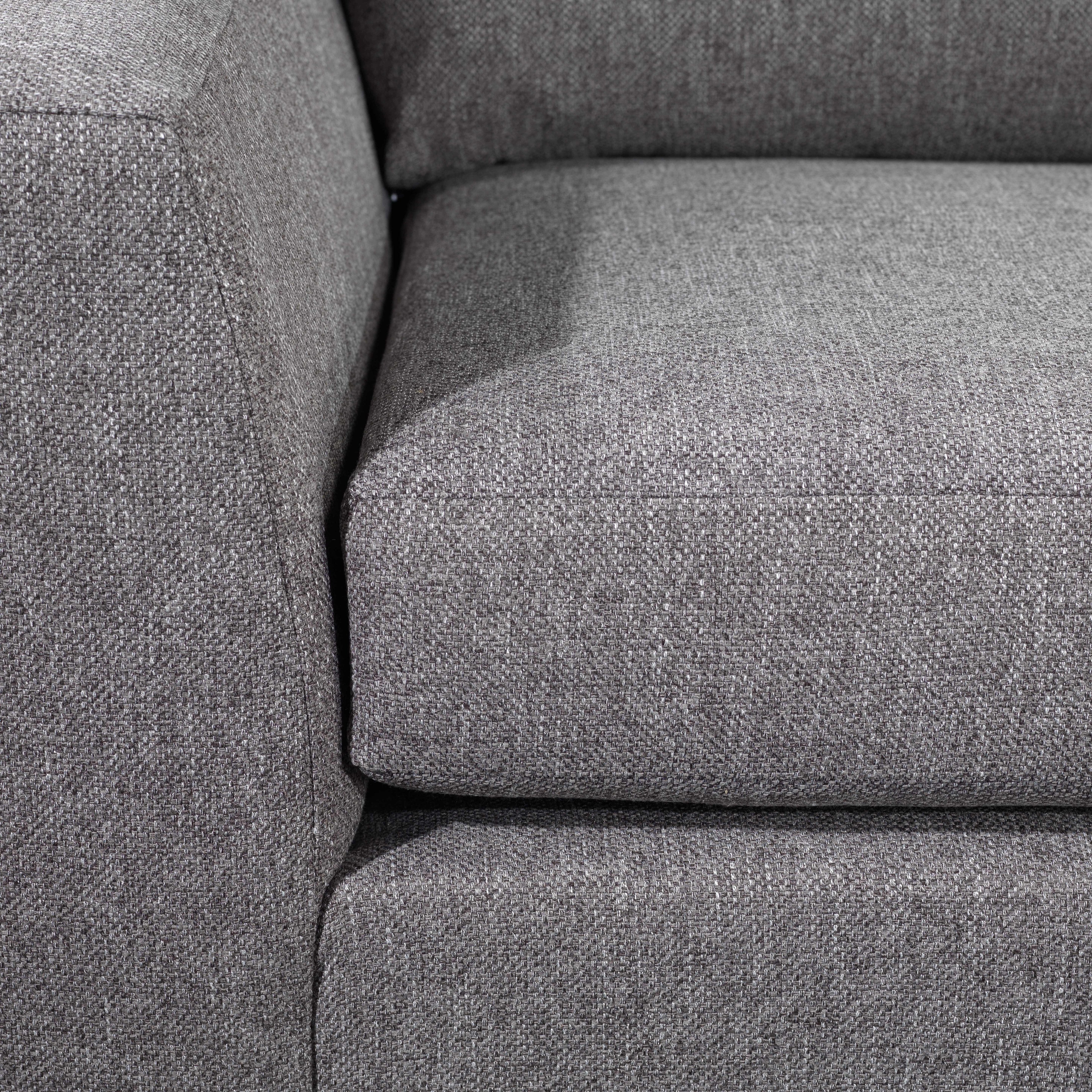 Estelle 2-Piece Sectional with Right-Facing Chaise - Grey
