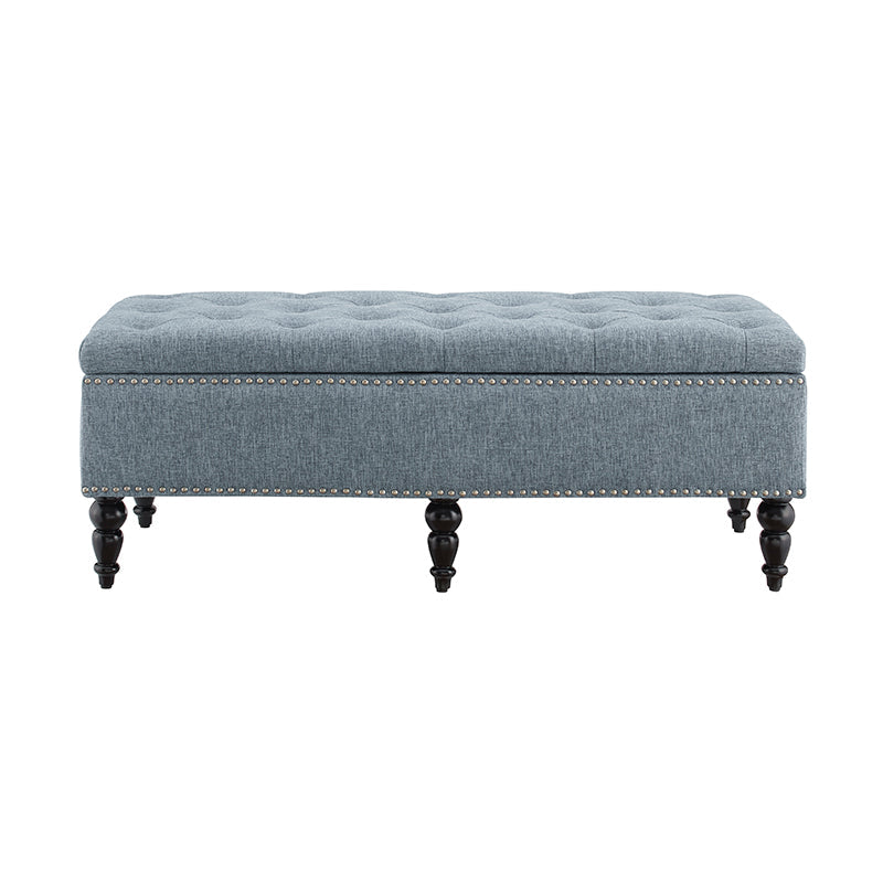 Faye Ottoman - Blue