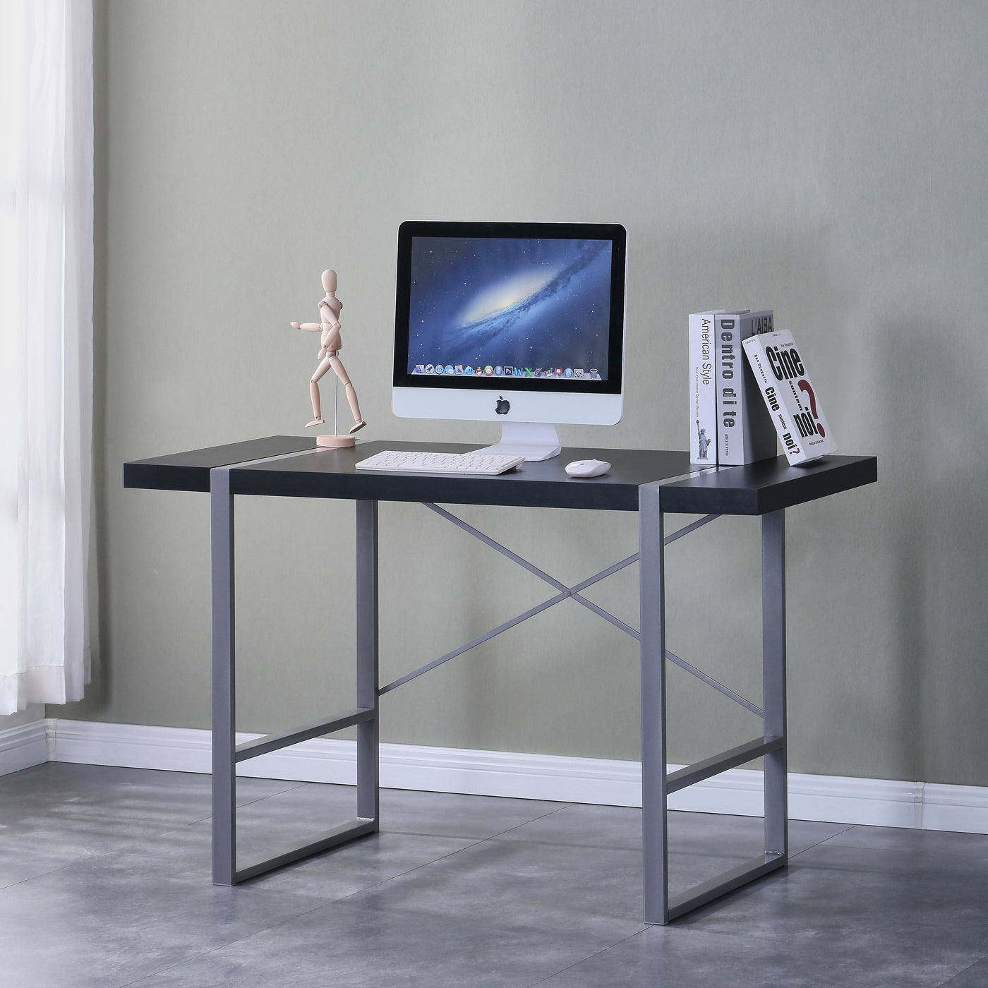 Alessi Office Desk - Black