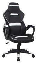 Aletta Gaming Chair - Black and White