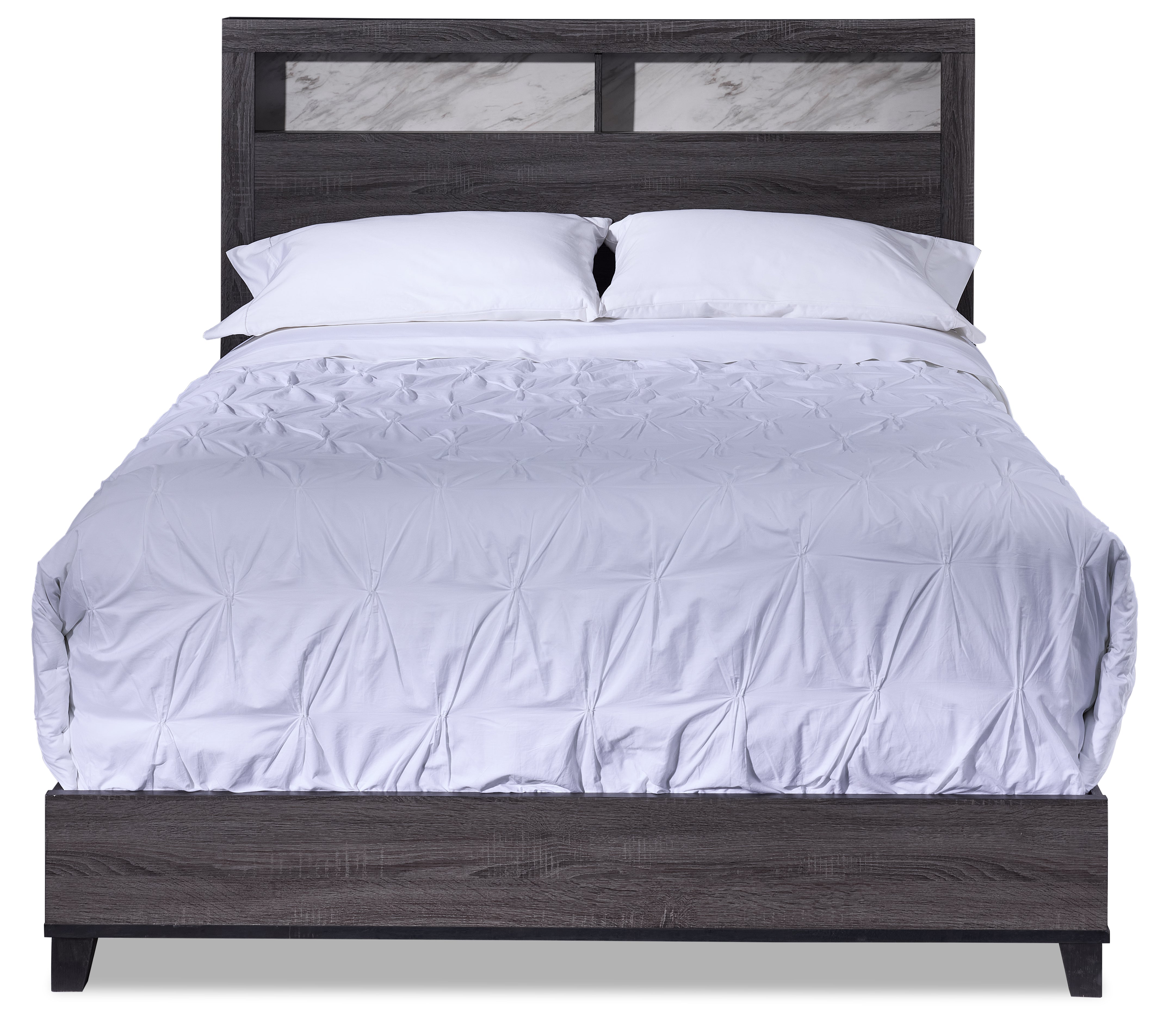 Amber 5-Piece King Bedroom Package - Grey, Black