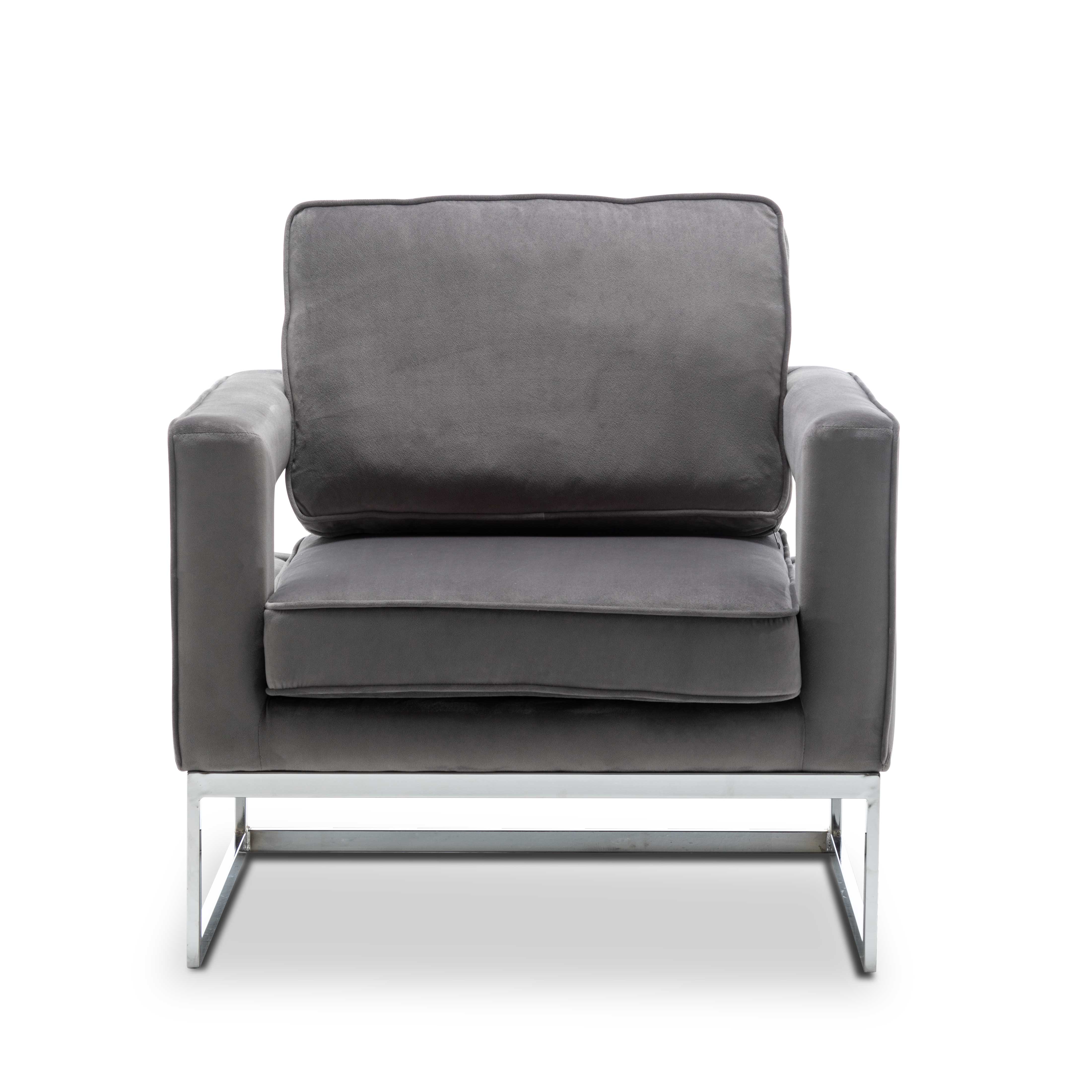 Angelo Accent Chair - Grey