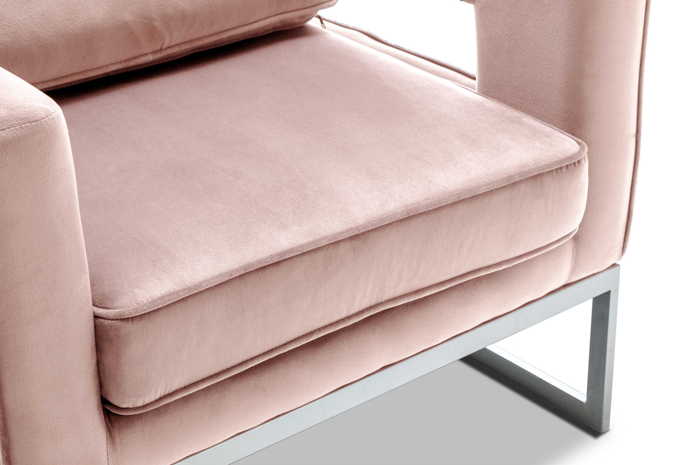 Angelo accent chair - blush