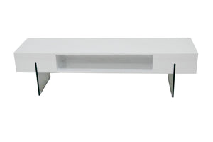 Arielle 59" TV Stand - White