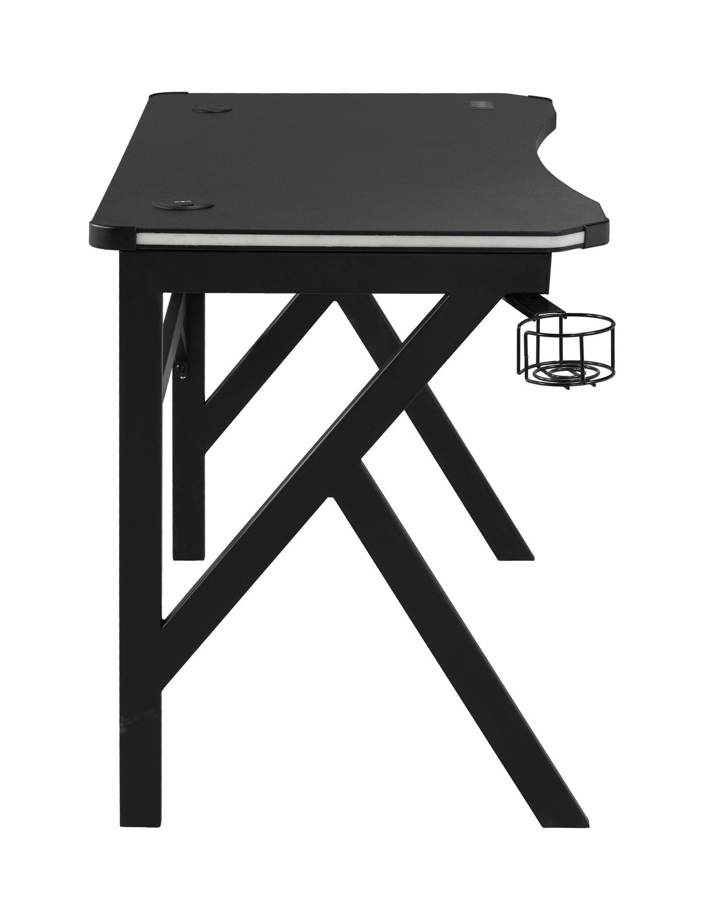 Alina Gaming Desk - Black