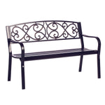 Nikolo Steel Outdoor Bench
