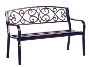 Nikolo Steel Outdoor Bench