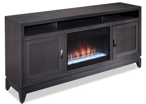 Bayshore Fireplace TV Stand - Grey