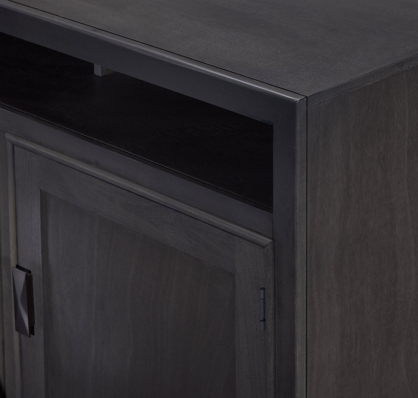 Bayshore Fireplace TV Stand - Grey