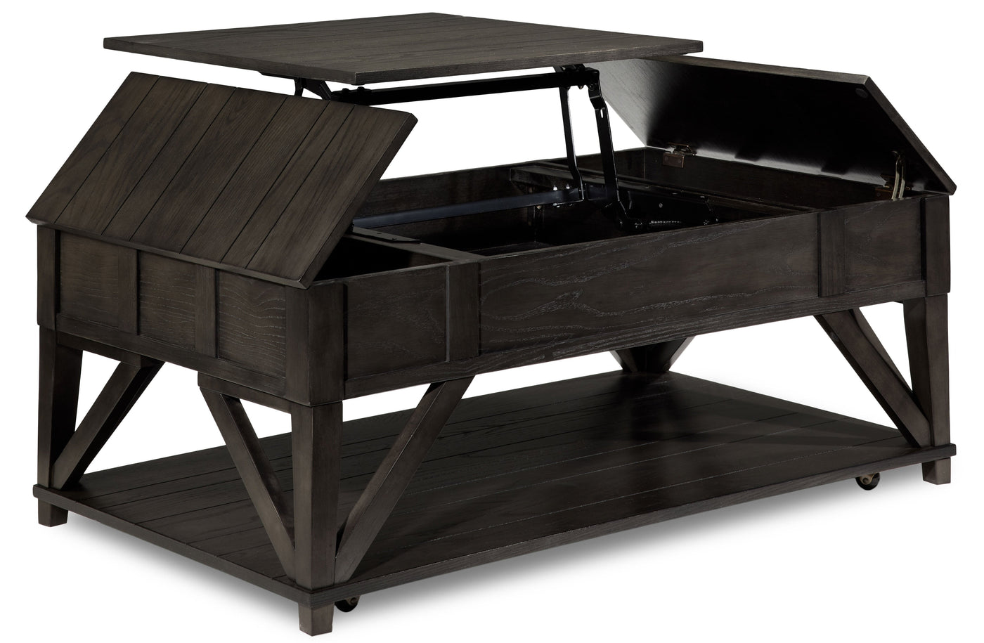 Brandon Lift-Top Coffee Table - African Grey