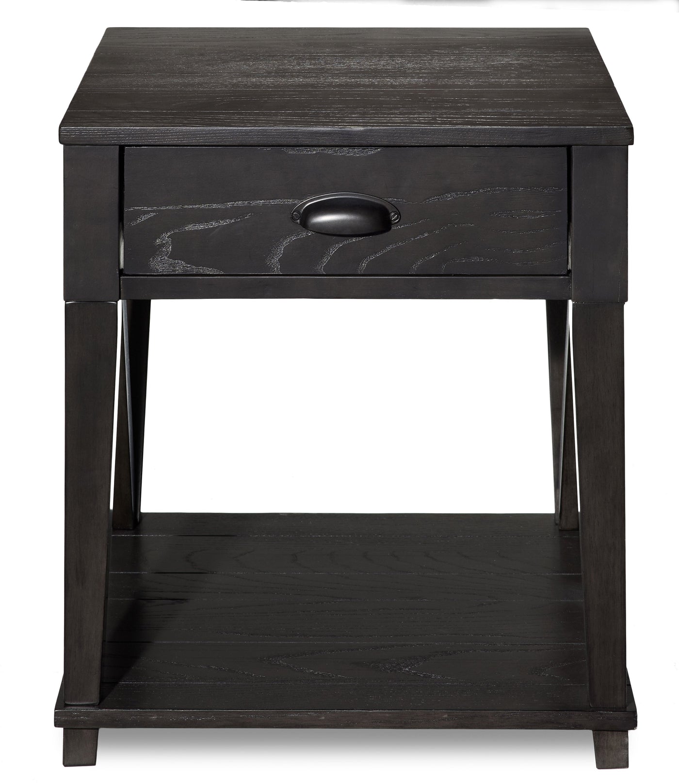 Brandon End Table - African Grey