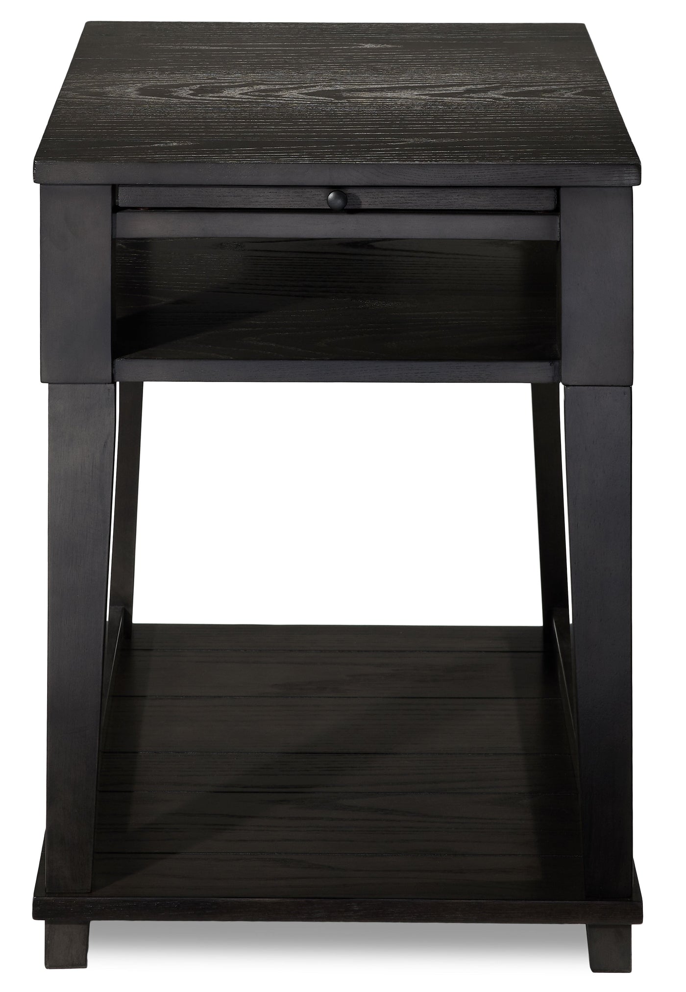 Brandon Chairside Table - African Grey