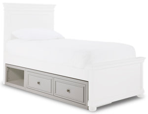 Canterbury Underbed Storage Unit - Natural White