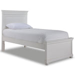 Canterbury 3-Piece Full Bed - Natural White