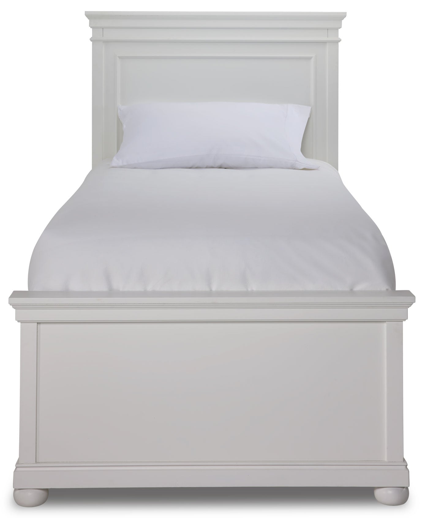 Canterbury 3-Piece Full Bed - Natural White