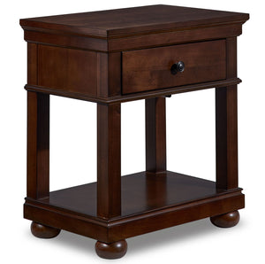 Canterbury Night Table - Warm Cherry