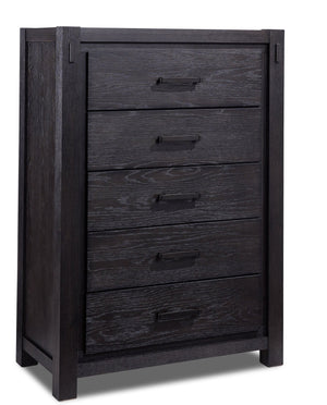 Canyon 5 Drawer Chest - Dark Brown