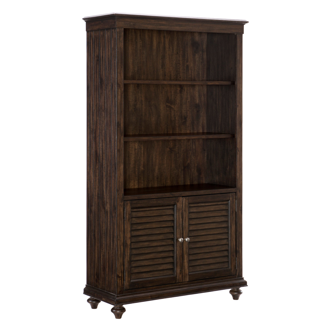 Cardano 2 Door Bookcase - Brown