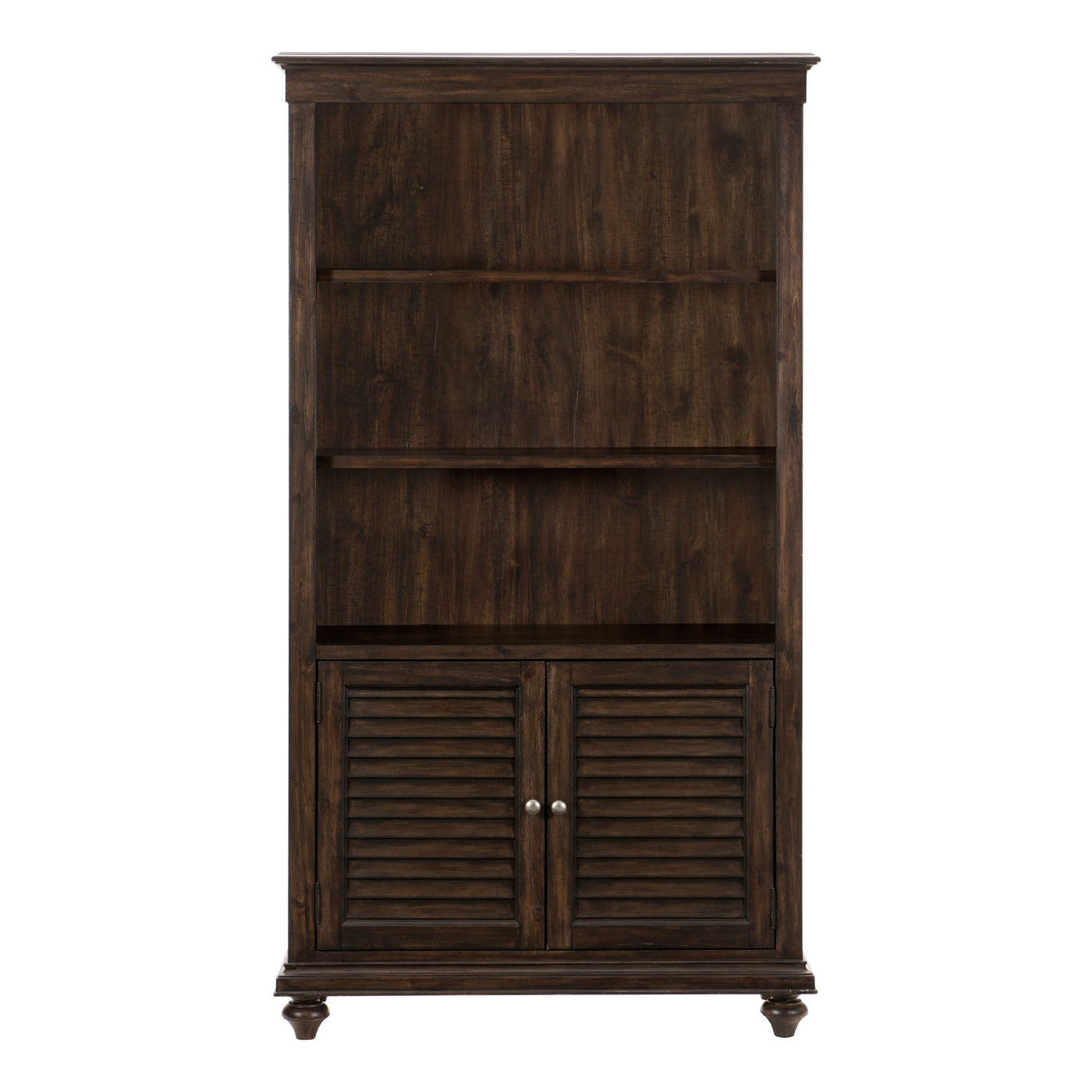 Cardano 2 Door Bookcase - Brown