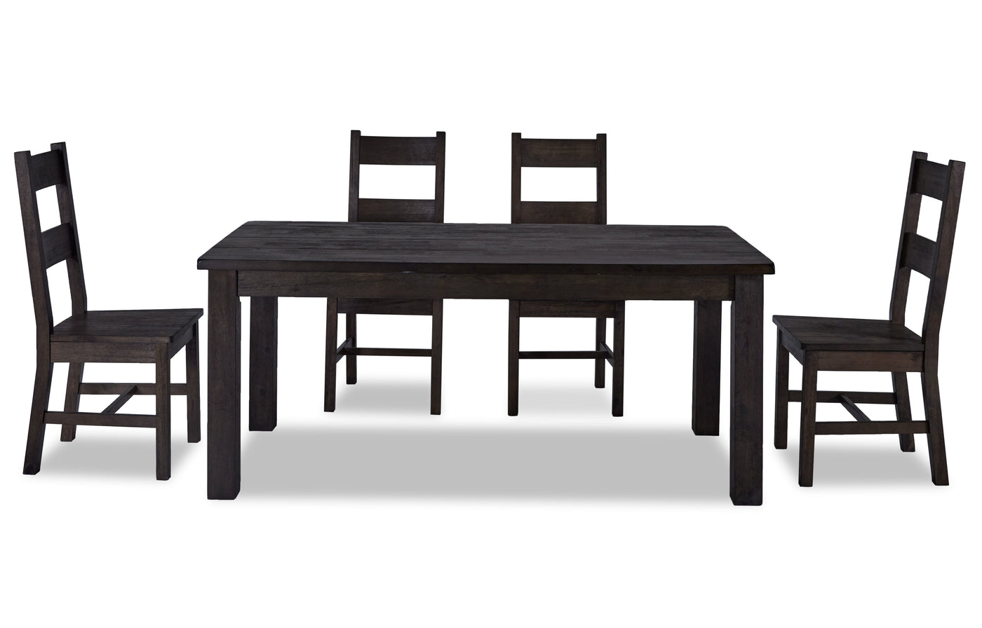 Cottage 5-Piece Dining Set - Grey