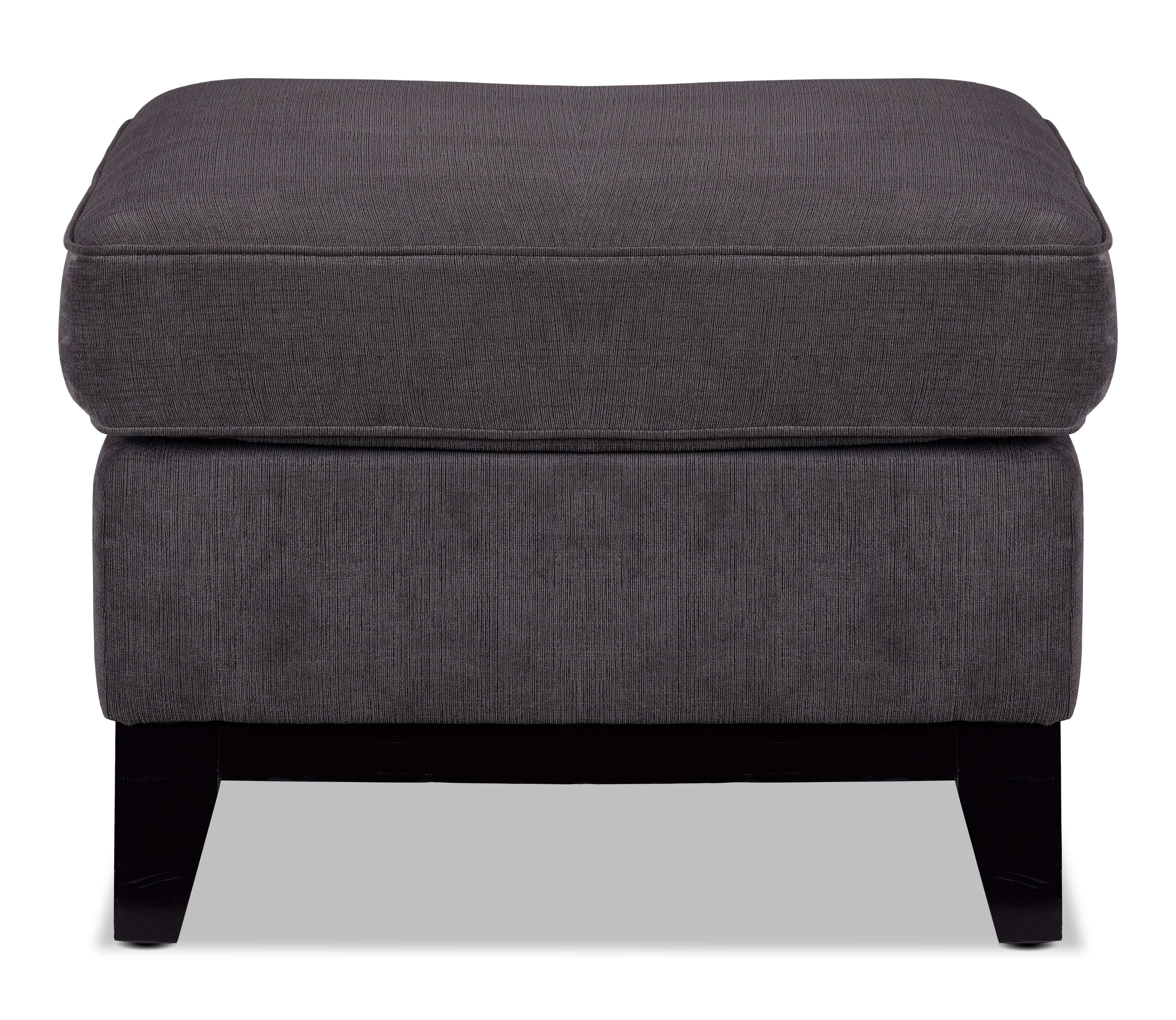 Crizia Ottoman - Dark Grey