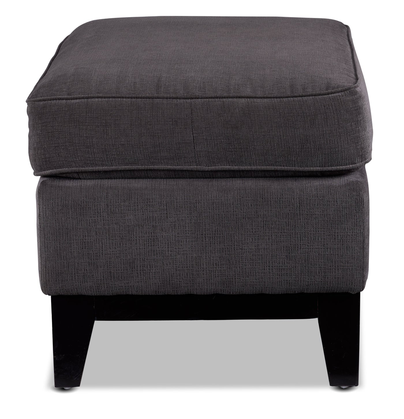 Crizia Ottoman - Dark Grey