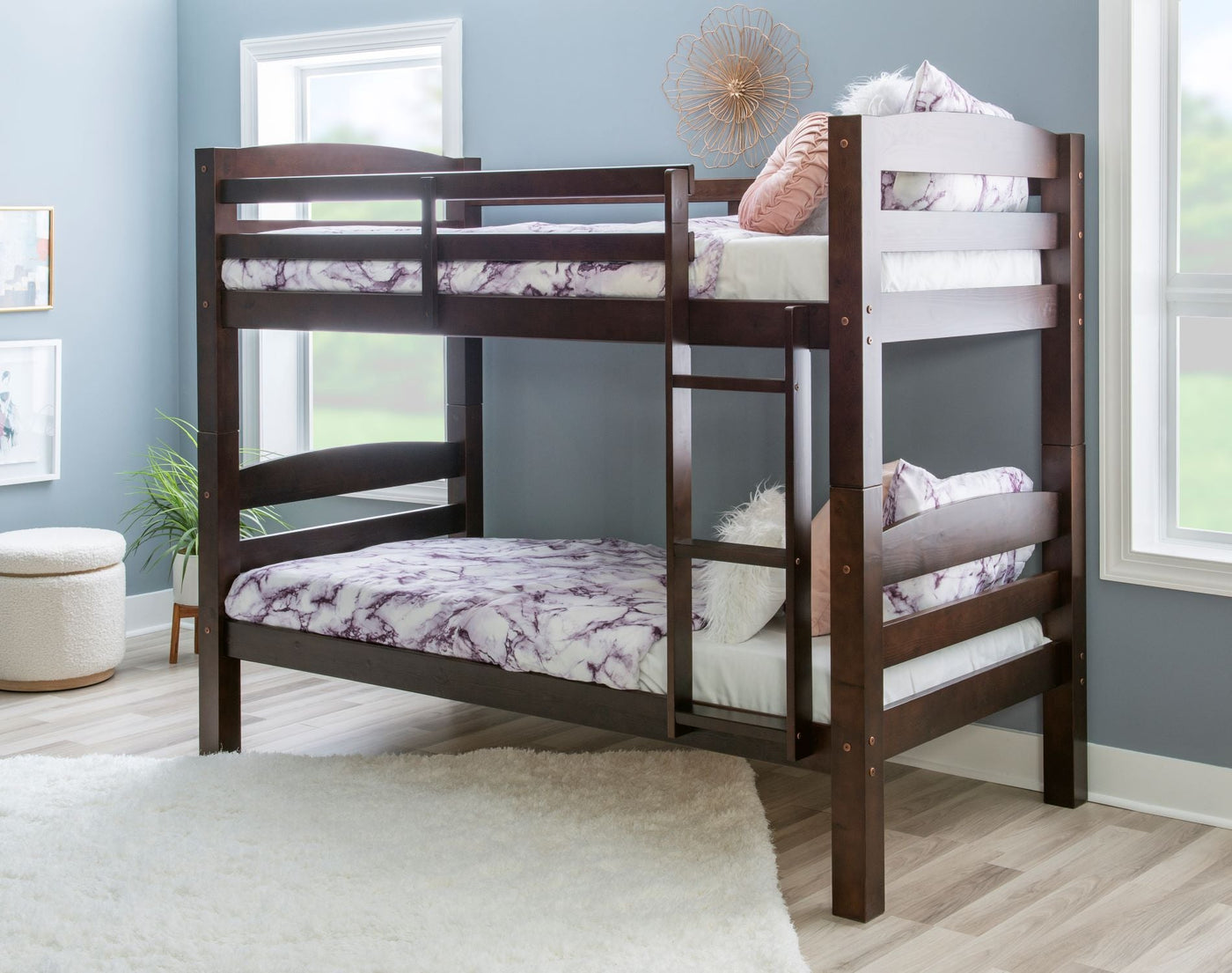 Porter Twin over Twin Bunk Bed - Espresso