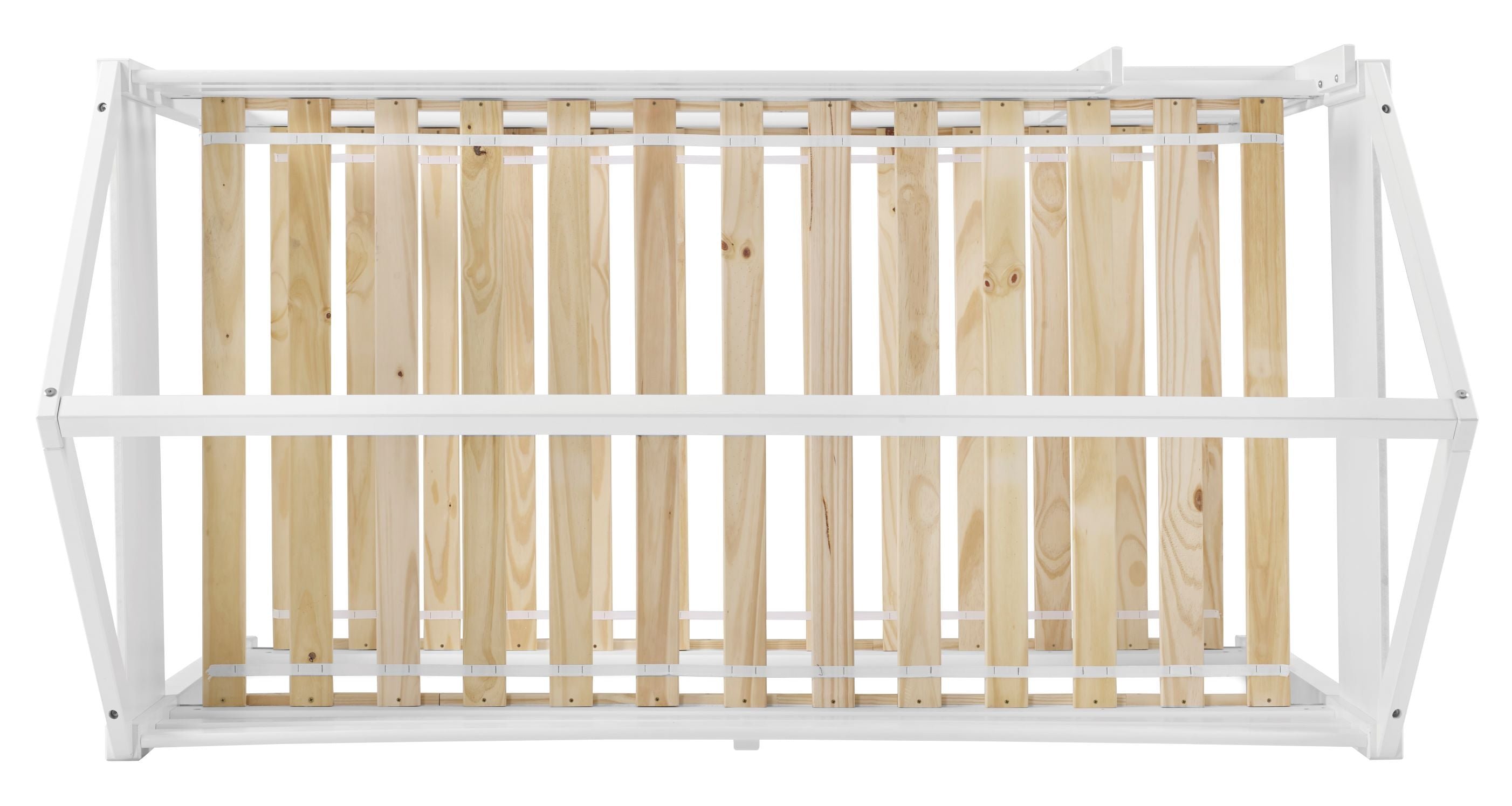 Georgie Twin over Twin Bunk Bed House - White