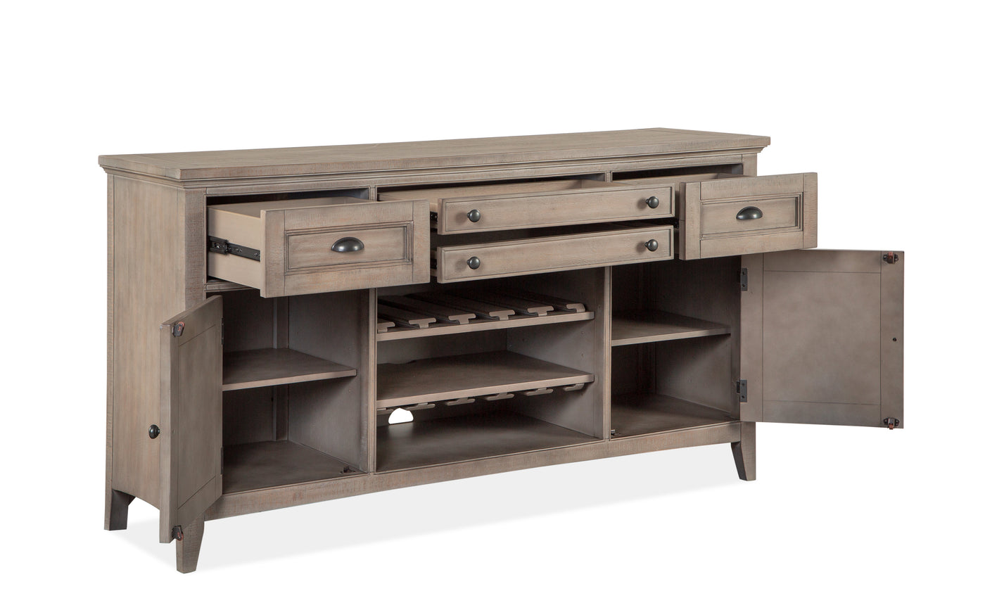 Paxton Place Buffet - Grayish Brown