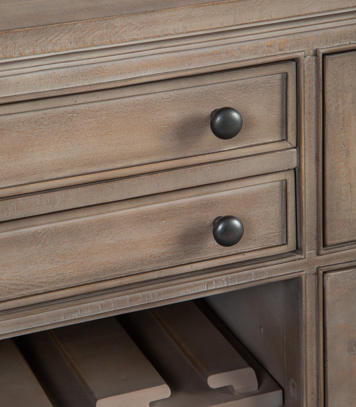 Paxton Place Buffet - Grayish Brown