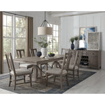 Paxton Place 7-Piece Dining Set - Grayish Brown