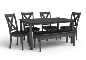 Belwood 6-Piece Dining Set - Grey