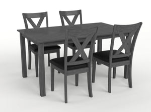 Belwood 5-Piece Dining Set - Grey