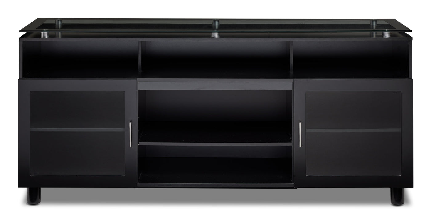 Damien Flat Panel Television Stand - Black