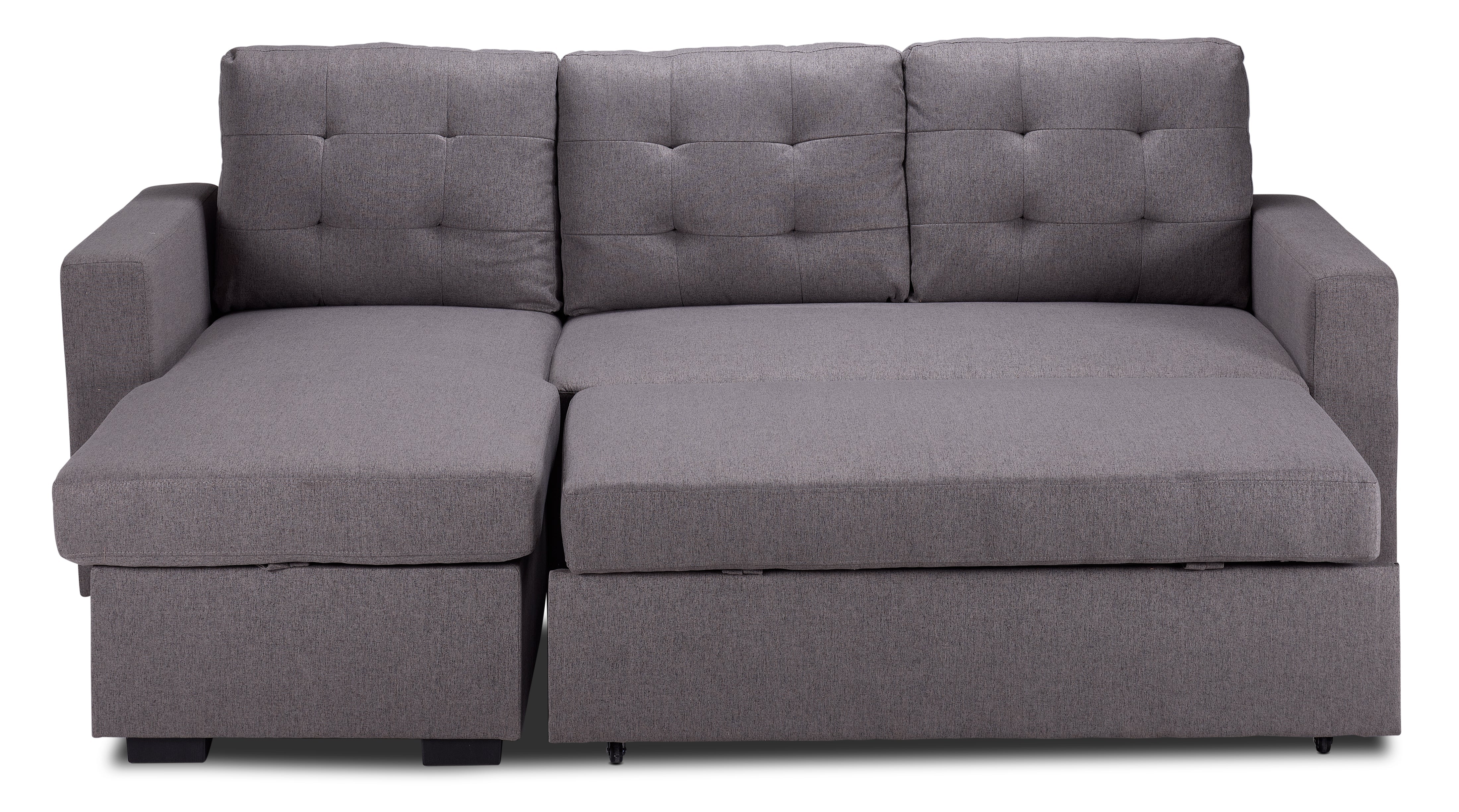 Dustin Pop-Up Sofa Bed - Grey