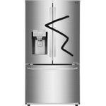 LG Appliances Stainless Steel French Door Refrigerator (28 Cu. Ft.) - LFXS28566S - Open-Box