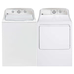GE White Top-Load Washer (4.4 cu. ft.) & Gas Dryer 7.2 cu. ft.) - GTW331BMRWS/GTD40GBMRWS