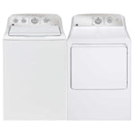 GE White Top-Load Washer (5.0 cu. ft.) & Gas Dryer (7.2 cu. ft.) - GTW550BMRWS/GTD40GBMRWS