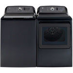GE Diamond Grey Top-Load Washer (5.3 cu. ft.) & Electric Dryer (7.4 cu. ft.) - GTW680BMRDG/GTD65EBMRDG