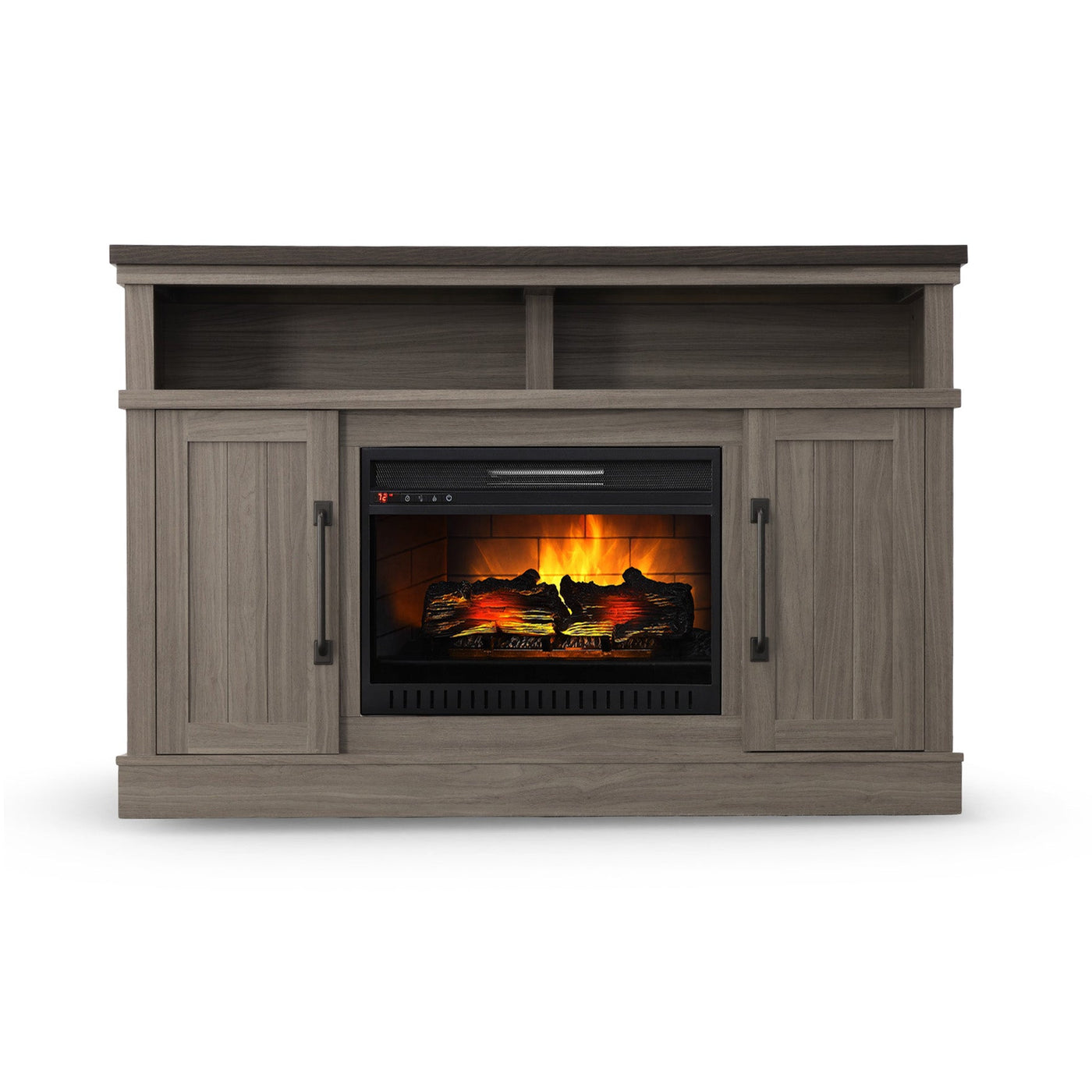 Heartland Fireplace TV Stand - Grey