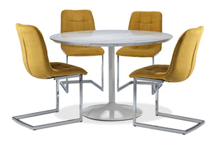 Tina 5-Piece Dining Set - Maze