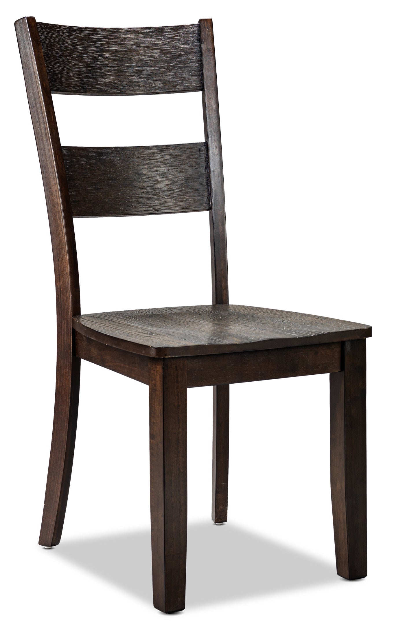 Holland 5- Piece Dining set- Dark oak with Wire - Brushed Finish
